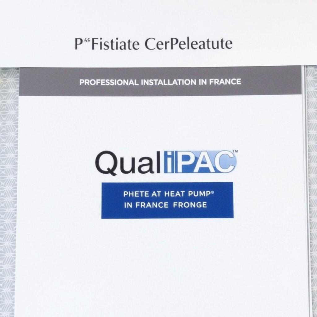 Badge de certification QualiPAC pour l'installation de pompe à chaleur en France Badge de certification QualiPAC pour l'installation de pompe à chaleur en France