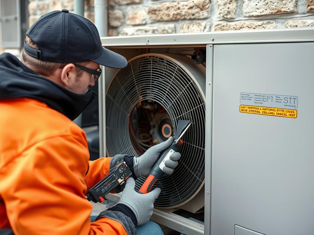 Dépannage d'une pompe à chaleur en France par un technicien spécialisé Dépannage d'une pompe à chaleur en France par un technicien spécialisé